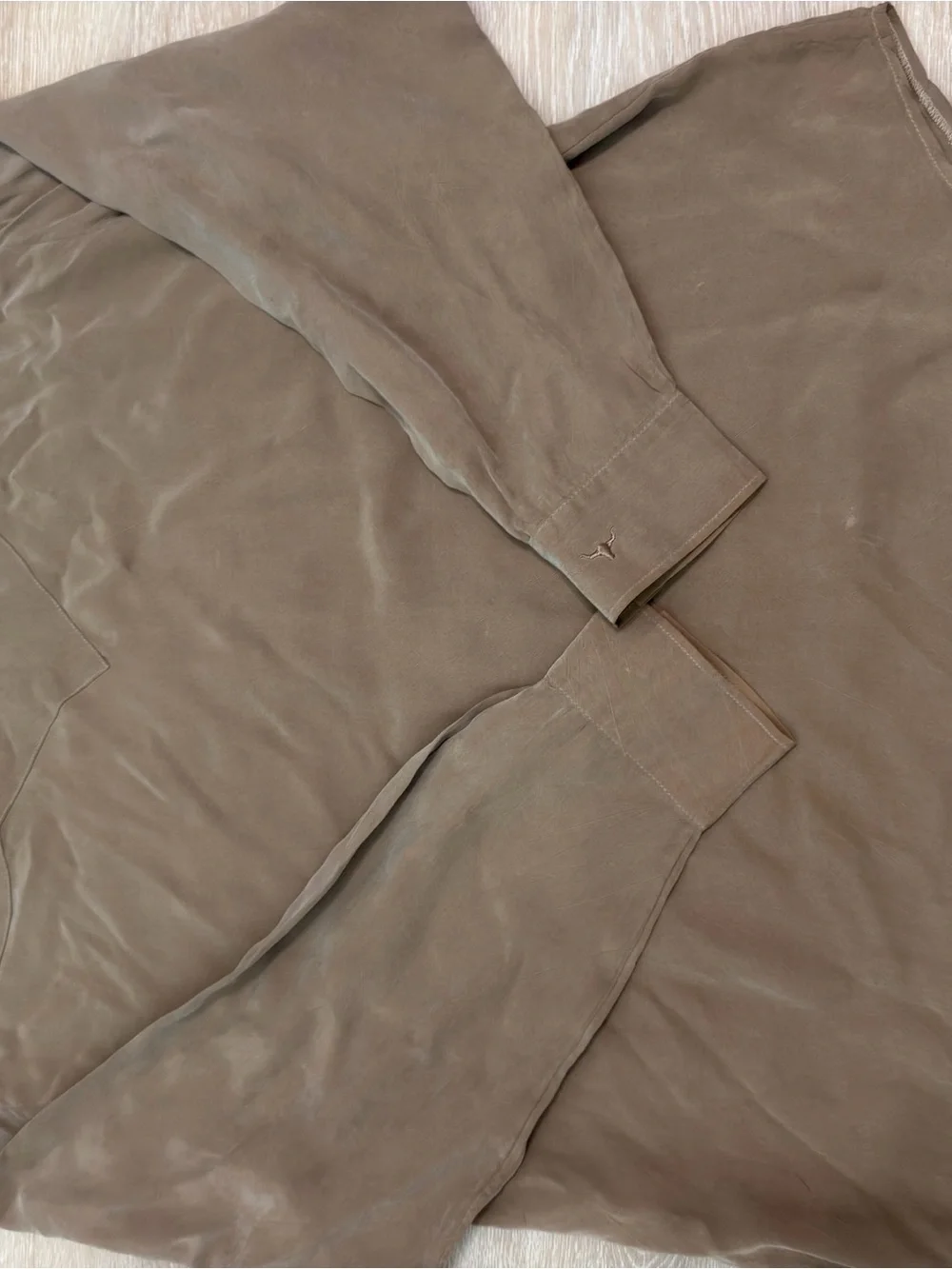 Vtg Longhorn Western Rodeo Button-up (07)